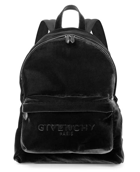 givenchy velvet backpack|givenchy backpack women's.